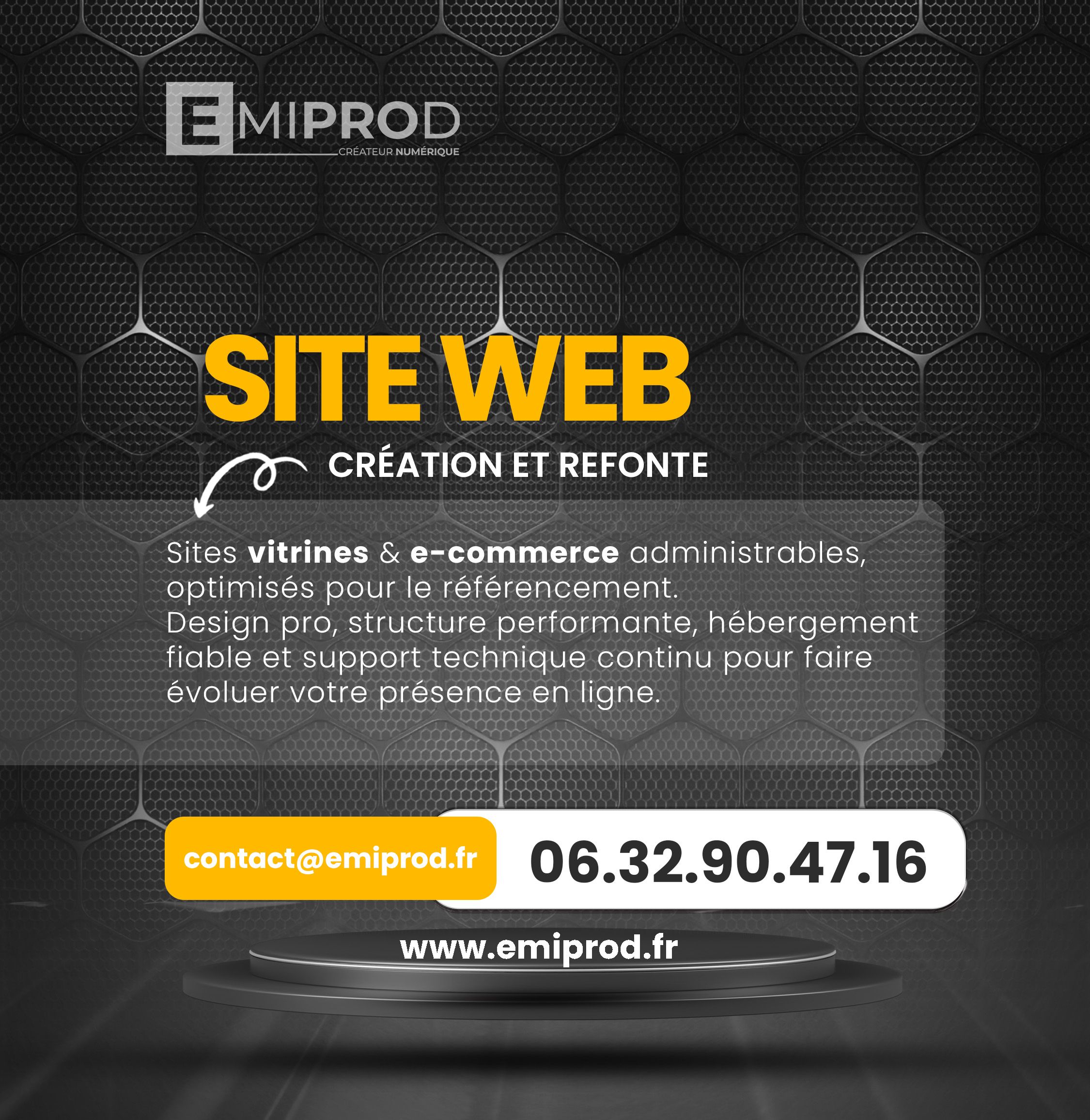 EMIPROD : Web, Photo, Vidéo & Infographie – vos solutions professionnelles en communication