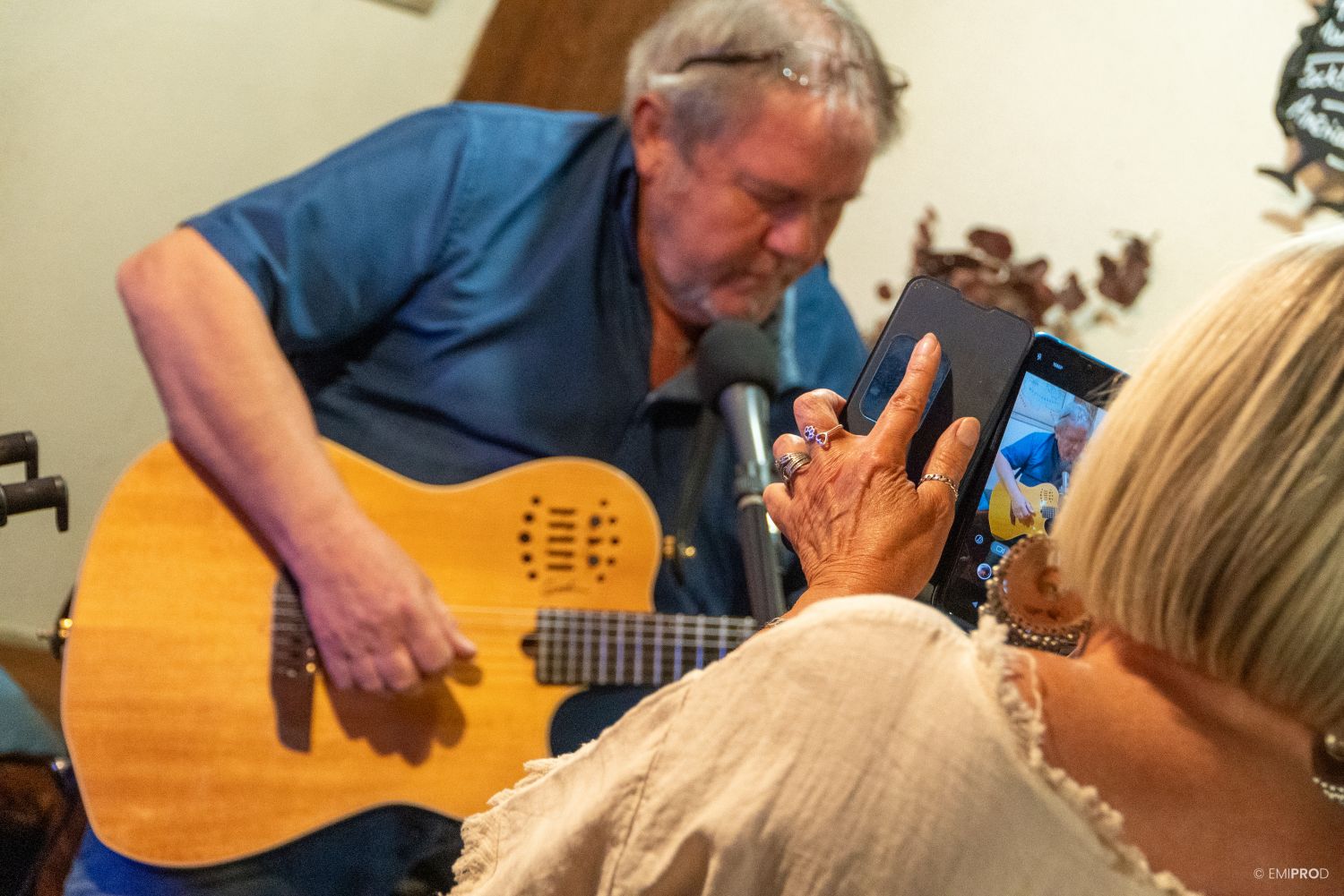 Tournage LabelGuit'art café La Taverne du Westhoek 