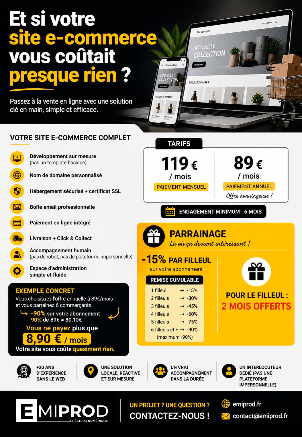 ? Et si votre site e-commerce vous coûtait presque rien ?