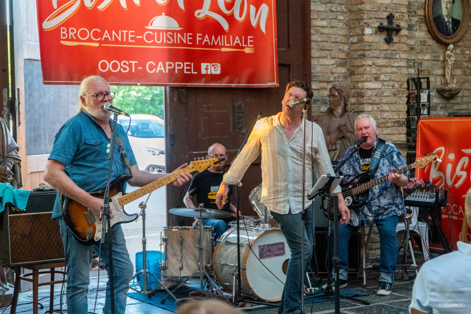 Tournage LabelGuit'art café chez Léon 