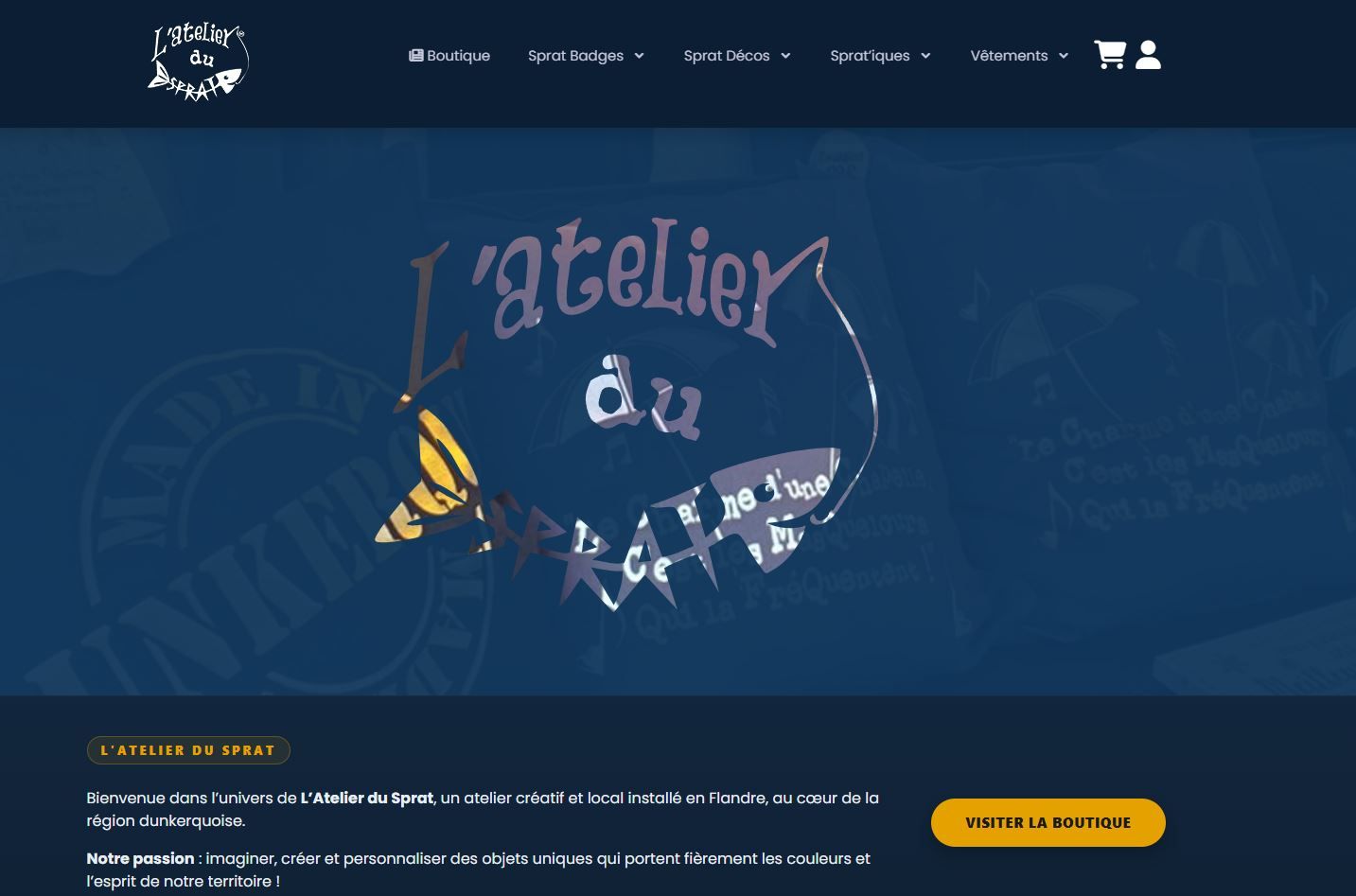 Découvrez L'Atelier du Sprat 