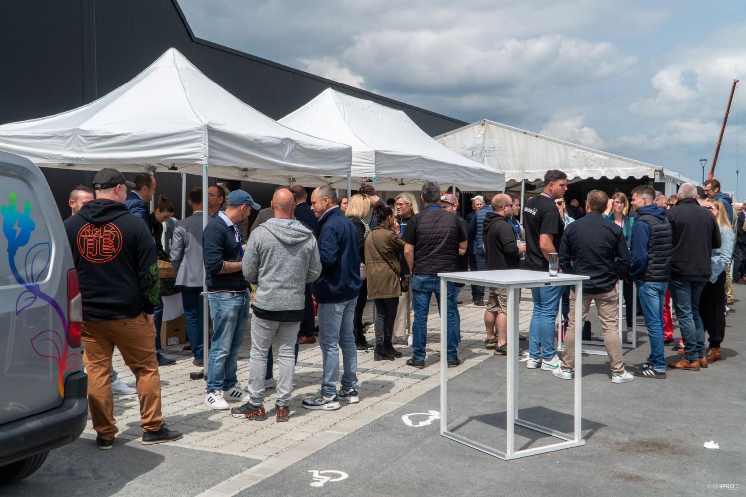 Reportage inauguration bâtiment Flash-Energies 