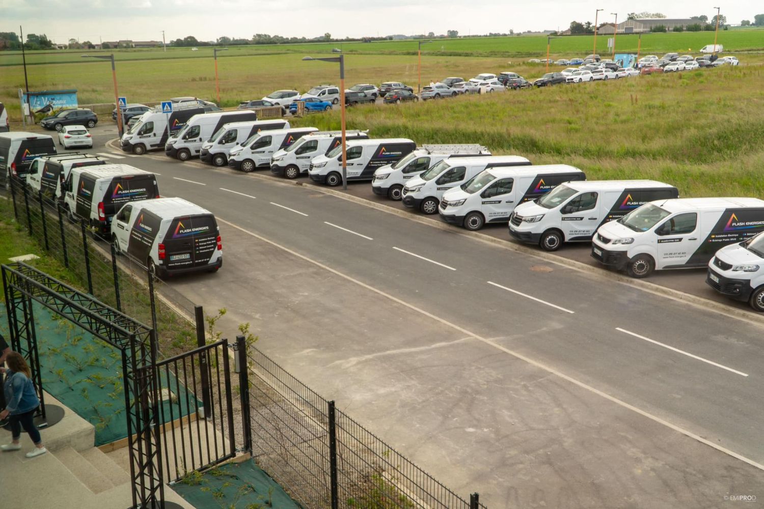 Reportage inauguration bâtiment Flash-Energies 