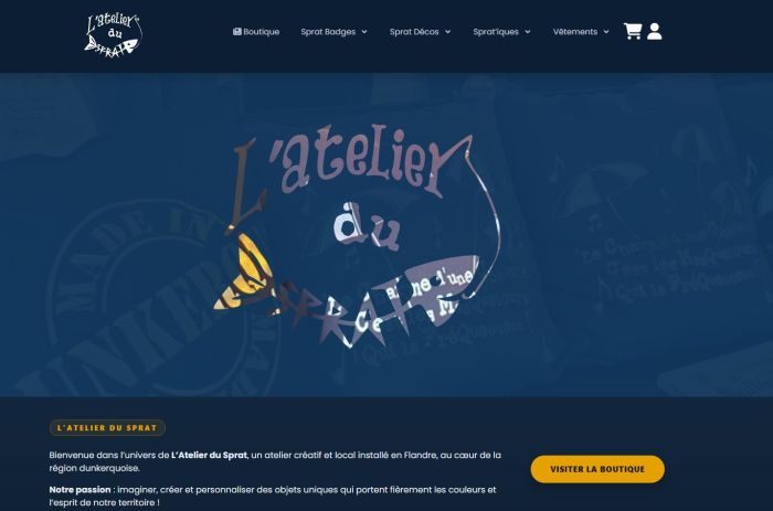 Découvrez L'Atelier du Sprat