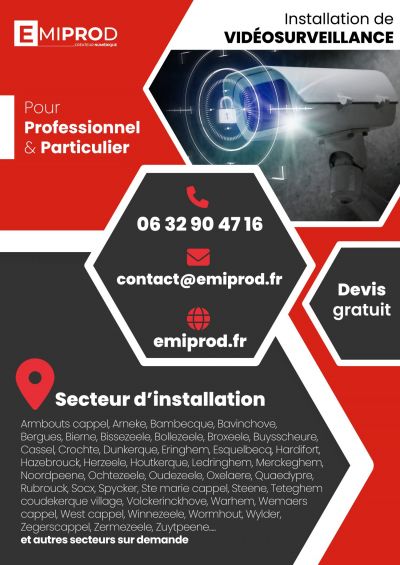 Installation de vidéosurveillance